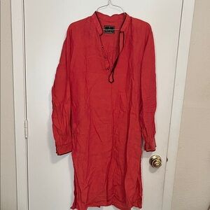 Red Dress Shirt for Men